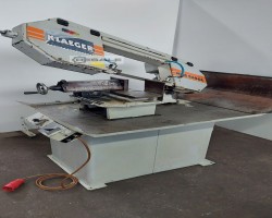 Maschine: KLAEGER HBS 220 DG Gehrungsbandsägemaschinen