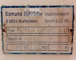 Maschine: FORTUNA Fortuna Automat A3 Teigteilmaschinen