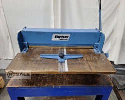 Maschine: BICKEL Typ: H1/50 Rillmaschinen