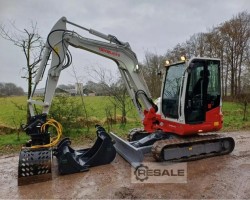 Maschine: TAKEUCHI TB260 Minibagger 44 PS (32,4 k Minibagger