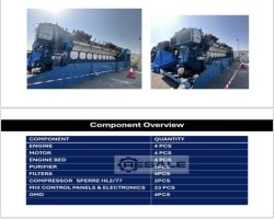 Maschine: WARTSILA W18V32 MW-Kraftwerk