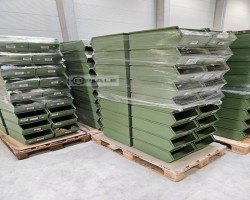 Maschine:  14/7-2 Sichtlagerstapelkisten, Metall