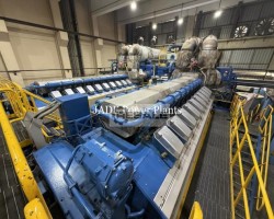 Maschine: WARTSILA 2x20V34DF Tri-Fuel CHP 19.5MW/ Gasgeneratoren