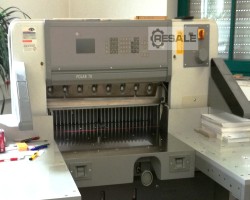 Maschine: POLAR 78 ES Schnellschneider