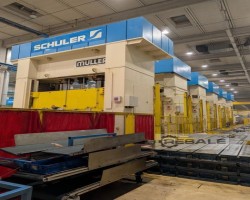 Maschine: FRITZ MüLLER / SCHULER Hydraulische Pressenstraße / T Pressenstrassen