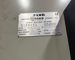 Maschine: LVD CS31/13 Schlagscheren
