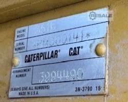 Maschine: CATERPILLAR 3516C-HD Dieselmotoren