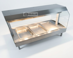 Maschine: ALTO-SHAAM HFT2-300 Warmhaltetheke/ Ausgabetheke