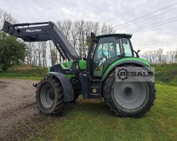 Maschine: DEUTZ-FAHR 6190 Agrotron + Frontlader Traktoren