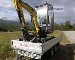 Maschine: WACKER NEUSON 1703RD with Anhänger Minibagger