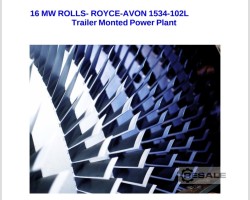 Maschine: ROLLS- ROYCE-AVON 1534 AVON 1534-102L MW ROLLS- ROYCE-