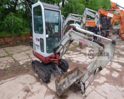 Maschine: TAKEUCHI TB 016 Minibagger