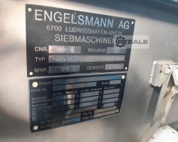Maschine: ENGELSMANN Palafix 20-45/1.4541-St/BG/VB/ Siebe