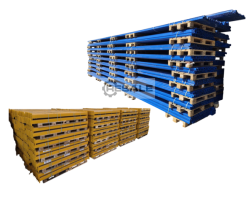 Maschine: STOW ca. 14 lfm. 6,90m H Palettenregale