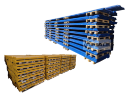 Maschine: STOW ca. 100,80 lfm. 6,90m H Palettenregale