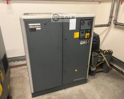 Maschine: ATLAS COPCO Ga 18, GX 11 FF , FD 120 Kompressoranlage: 2 x Kompressor + behälter + Troc