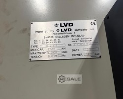 Maschine: LVD CS 31/13 Schlagscheren