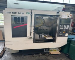Maschine: STAMA MC 015 Vertikale CNC Bearbeitungszentren