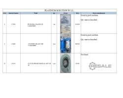 Maschine: JOHN BROWN ENGINEERING 156350 Ersatzteile