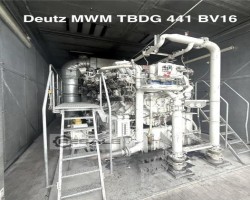 Maschine: MWM DEUTZ TBDG 441 BV16 Blockheizkraftwerke (BHKW)