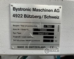 Maschine: BYSTRONIC SmartCut Schwimmer-Schneidetisch