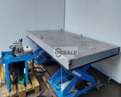 Maschine: GRUSE ELS 1-8-1 SO Doppel Scherenhubtisch mit Alu Plattform