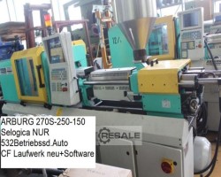 Maschine: ARBURG 270 S 250 . 150 Selocica Kunststoffspritzgiessmaschinen