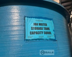 Maschine: INDUSTRIAL GRADE JBA-APPR  JBA WASSERSPEICHERTANK 5000L