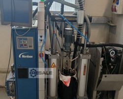 Maschine: NORDSON DuraPail -bulk adhesive melter Klebebinder
