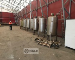 Maschine: CHEMICAL TANKS SET 8 PCS Color Kitchen Chemical Tanks Set – 8 PCs mit Auxi