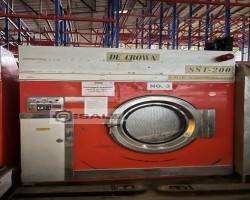 Maschine: DE CROWN SST-200 Industrielle Heißtumbler-Trockner