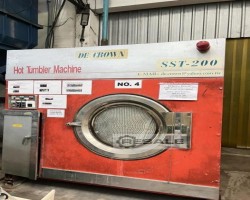 Maschine: DE CROWN SST-200 Industrielle Heißtumbler-Trockner