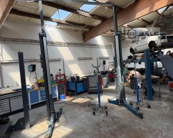 Maschine: NUSSBAUM Power Lift HF 3S 3000 DT Säulen-Hebebühne