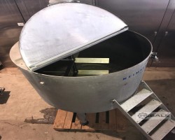 Maschine: REIMELT 1200 Liter Edelstahlbehälter