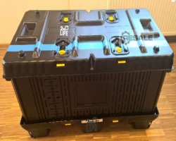Maschine:   Verpackungskiste  stapelbar