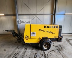 Maschine: KAESER Mobilair M123 Baustellen-Kompressor