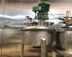 Maschine: WALDNER 50 Liter Edelstahlbehälter