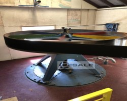Maschine: BRüMMER Turbine Wasserkraftwerk Klappenlaufrad