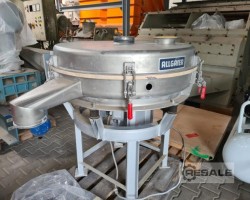Maschine: ALLGAIER VTS 950 Deck Vibrations-Taumelsieb 950 mm Ø in VA