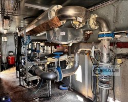 Maschine:  Rohrwärmetauscher Biogas BHKW Wärmetauscher