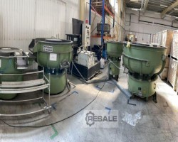 Maschine: RöSLER R 420 ED R 125 EC Trowalanlage 2Vibratoren 1 Rundtrockner 1 Zentrifuge