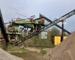 Maschine: D+E Gravel washing plant Kieswasch