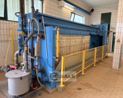 Maschine: VON ROLL HV6 1200 Kammerfilterpresse
