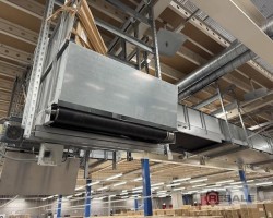 Maschine: SSI SCHäFER, Gurtförderer Altkartonagenband /
