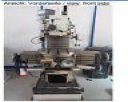 Maschine: HERMLE UWF 800 HS 57 Werkzeugfräsmaschinen