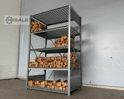 Maschine: DEXION HI 280 1.380mm x 500mm Brennholzregal Holzregal Lagerregal Holz