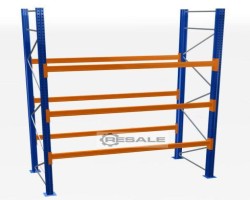 Maschine: SCHULTE LAGERTECHNIK S610-M18 + LNS-Duo 110x50x2700 Palettenregale