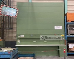 Maschine: KARL MENGELE + SöHNE 130-200/12 Paternoster Umlaufregal 42 Tablare Lagerlift