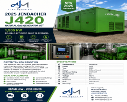 Maschine: JENBACHER  J420 Gasgeneratoren