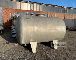 Maschine: U 5000 Liter Edelstahlbehälter